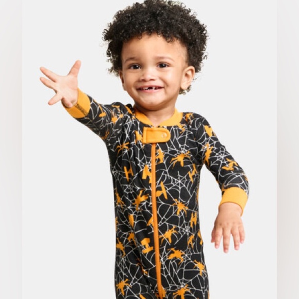Hanna Andersson x Star Wars Halloween One Piece Footless Pajamas Size 6-12 M